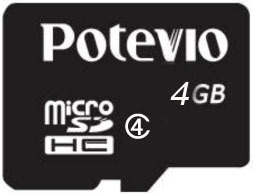 【正品 potevio 普天 4GB TF卡 micro SD 4G HTC內存卡】價格,廠家,圖片,存儲卡/閃存卡,南昌市西湖區桃花百益佳便民店-